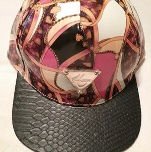 Orange fashionable design hat